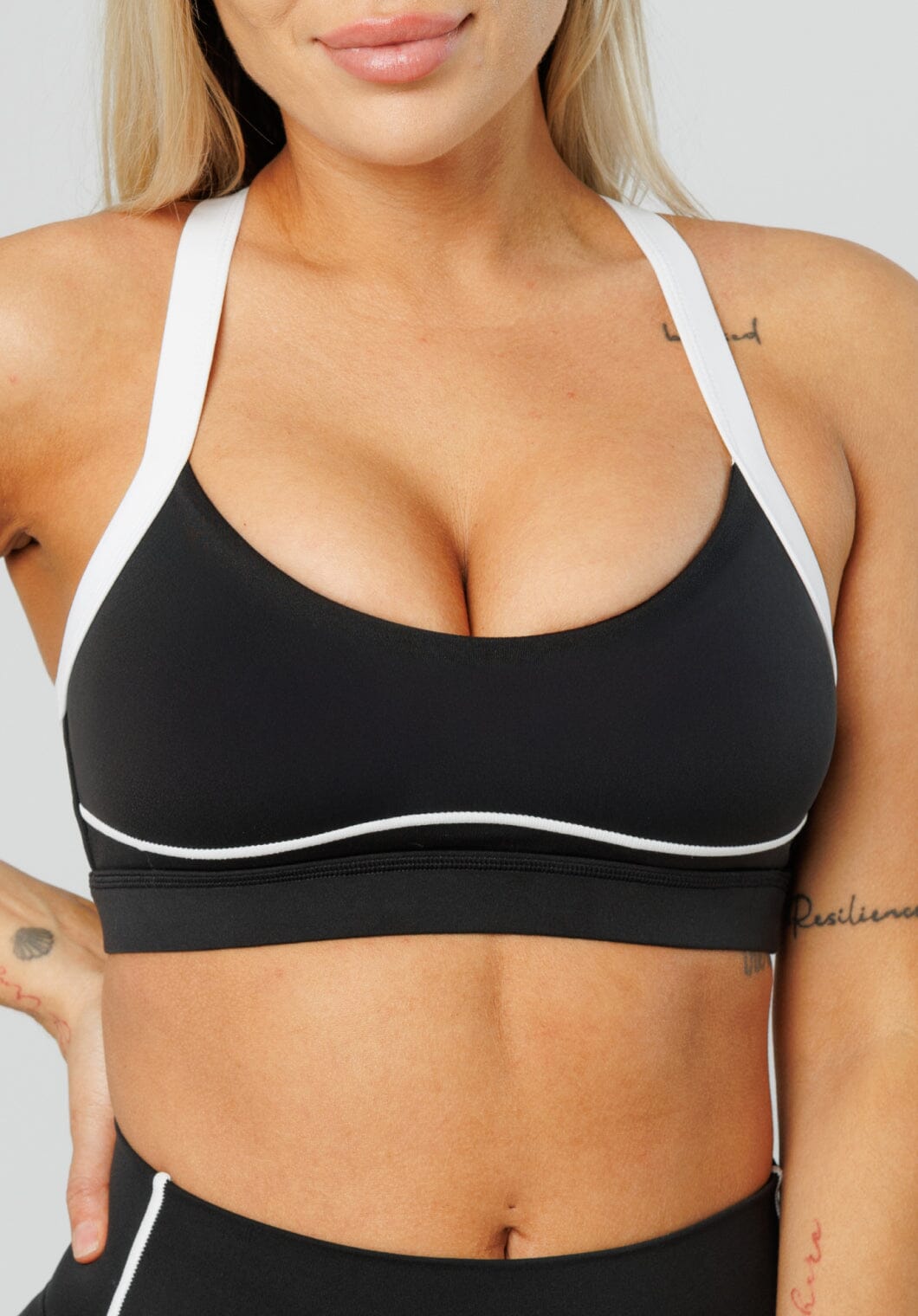Reluna™ Gemini Sports Bra Black Sports Bras Paragon Fitwear 