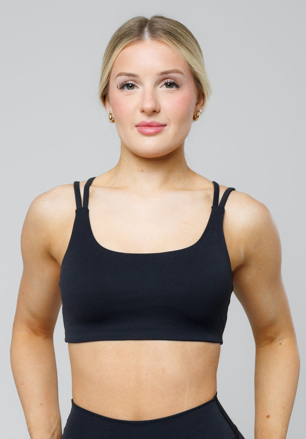 RecStretch™ Radiate Bra Black Sports Bras Paragon Fitwear 