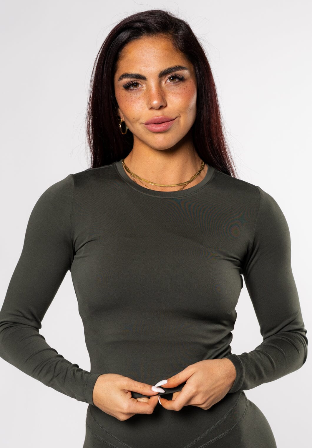 Reluna™ Mid Length Long Sleeve Top – Paragon Fitwear