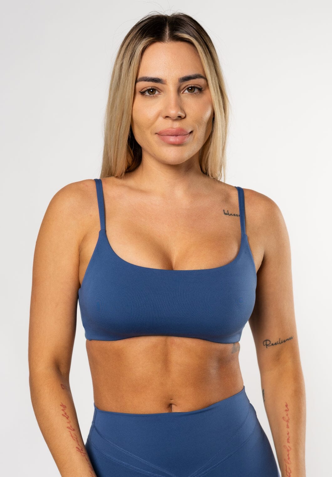 Reluna Essential Bralette True Blue Sports Bras Paragon Fitwear 