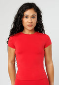 Reluna™ Full Length Short Sleeve Top Siren Tops/Tanks Paragon Fitwear 