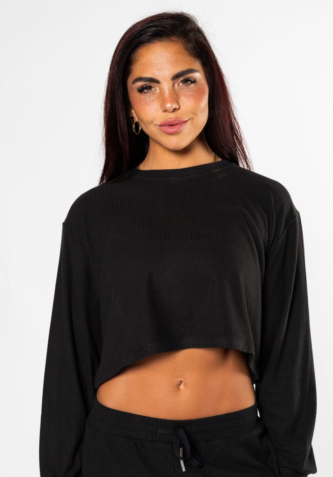 CozyRib™ Daydream Pullover Black Tops/Tanks Paragon Fitwear 