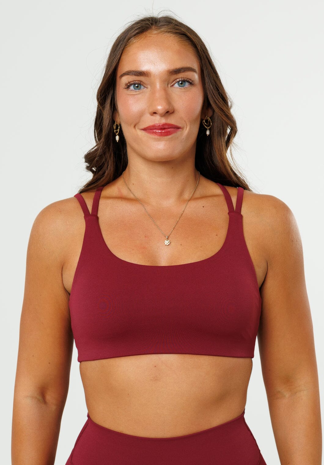 RecStretch Radiate Bra Red Velvet Sports Bras Paragon Fitwear 