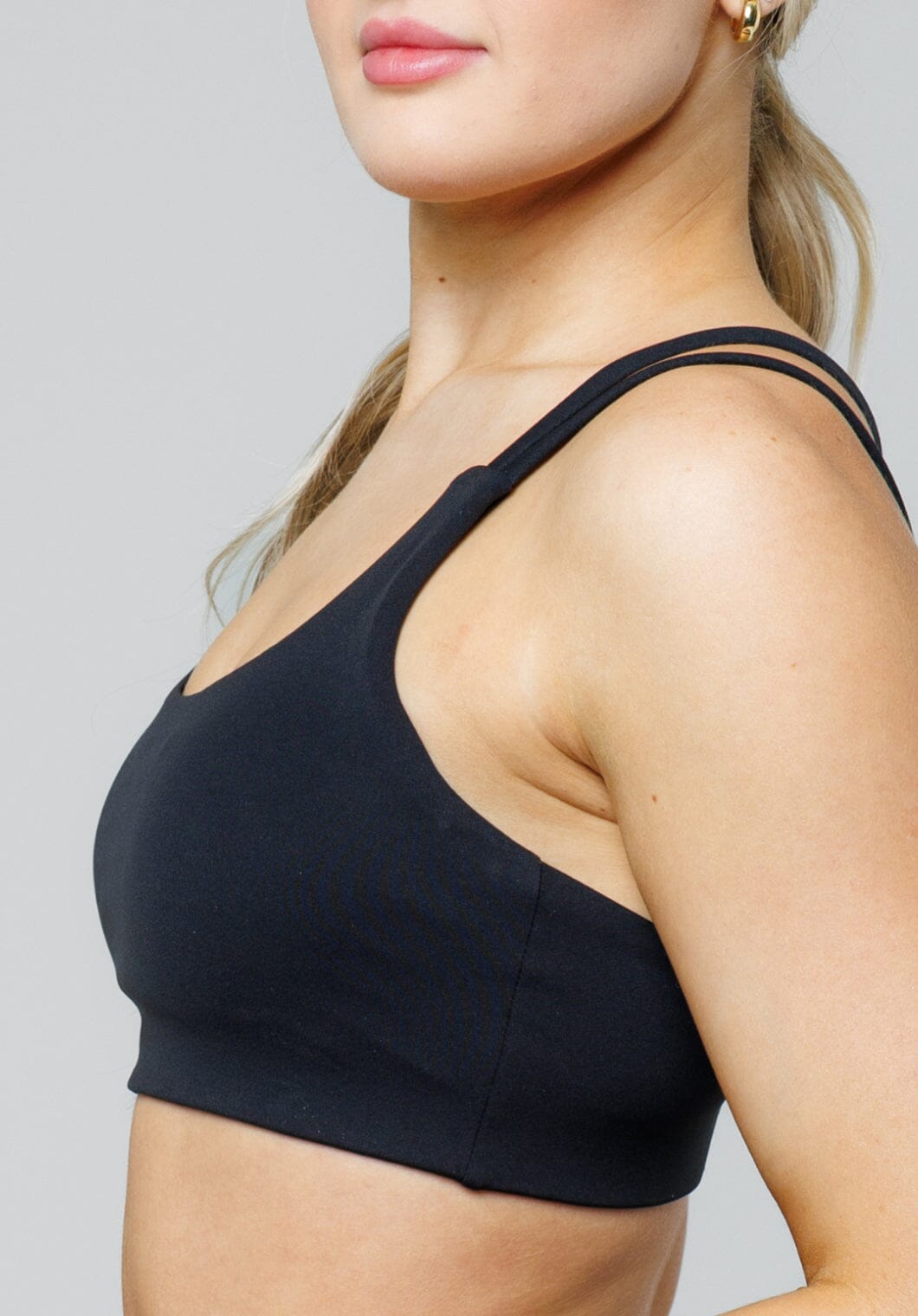 RecStretch™ Radiate Bra Black Sports Bras Paragon Fitwear 