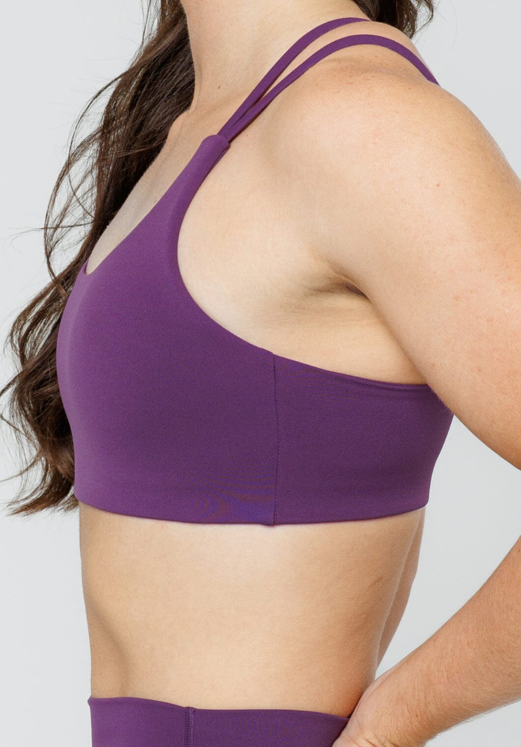 RecStretch™ Radiate Bra Plum Sports Bras Paragon Fitwear 