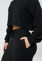 CozyRib™ Daydream Wide Leg Pant Black Leggings/Joggers Paragon Fitwear 