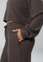 CozyRib™ Daydream Wide Leg Pant Umber Leggings/Joggers Paragon Fitwear 