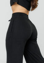 CozyRib™ Daydream Wide Leg Pant Black Leggings/Joggers Paragon Fitwear 