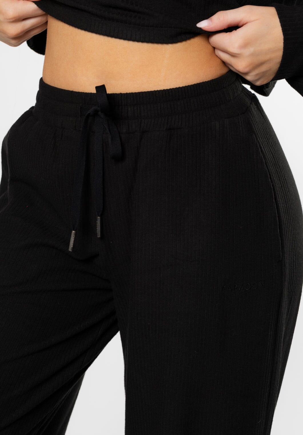 CozyRib™ Daydream Wide Leg Pant Black Leggings/Joggers Paragon Fitwear 