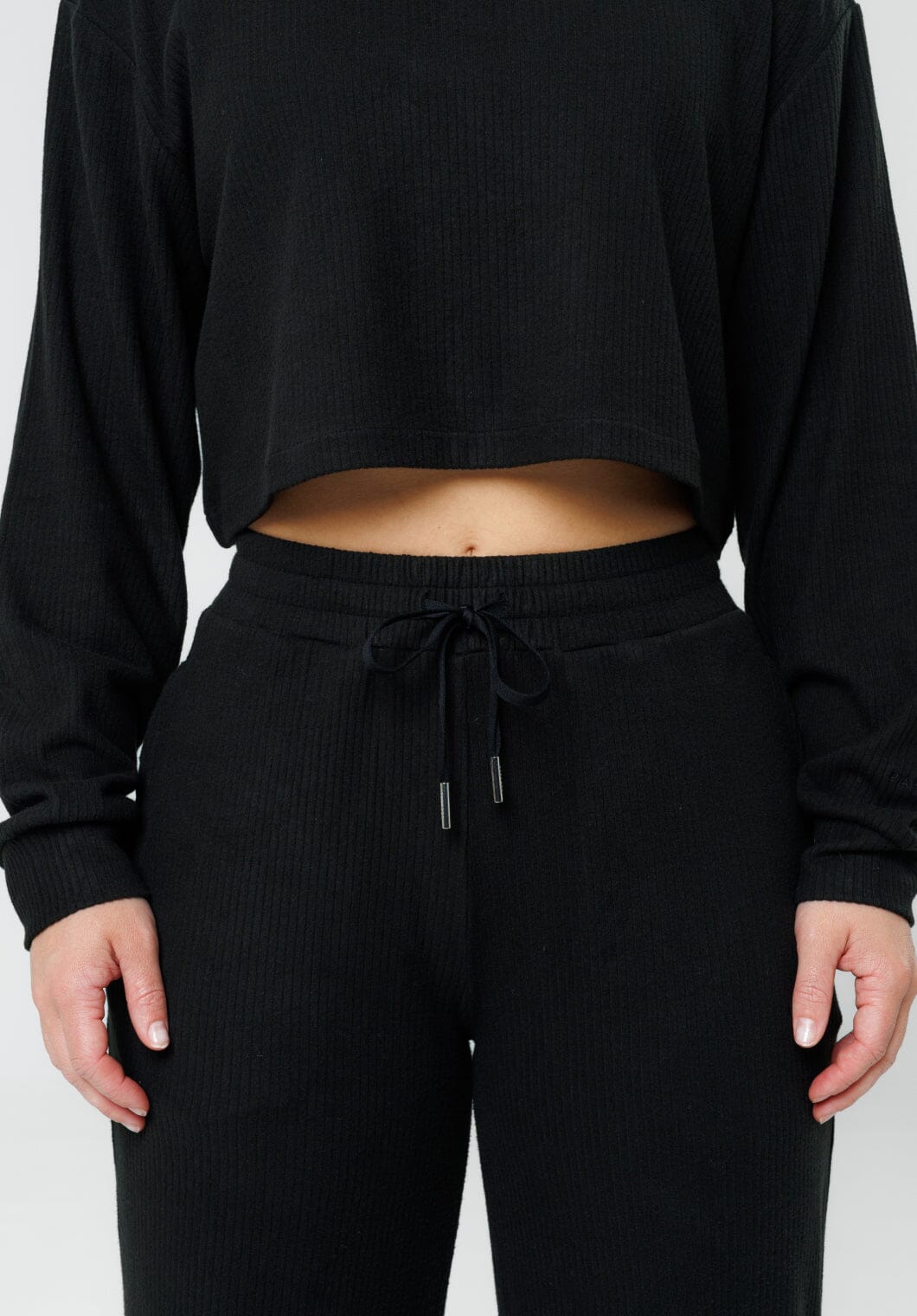 CozyRib™ Daydream Wide Leg Pant Black Leggings/Joggers Paragon Fitwear 