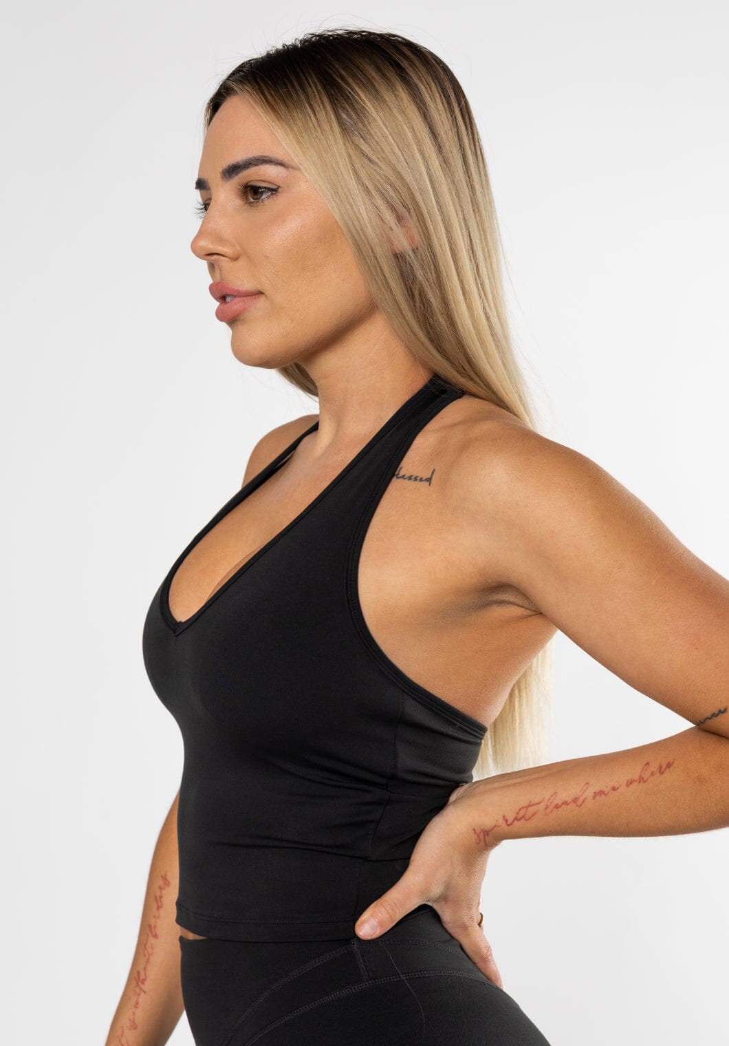 Reluna™ Max Out Brami Black Sports Bras Paragon Fitwear 