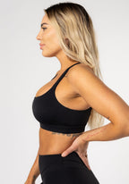 RecStretch™ Apex Sports Bra Black Sports Bras Paragon Fitwear 
