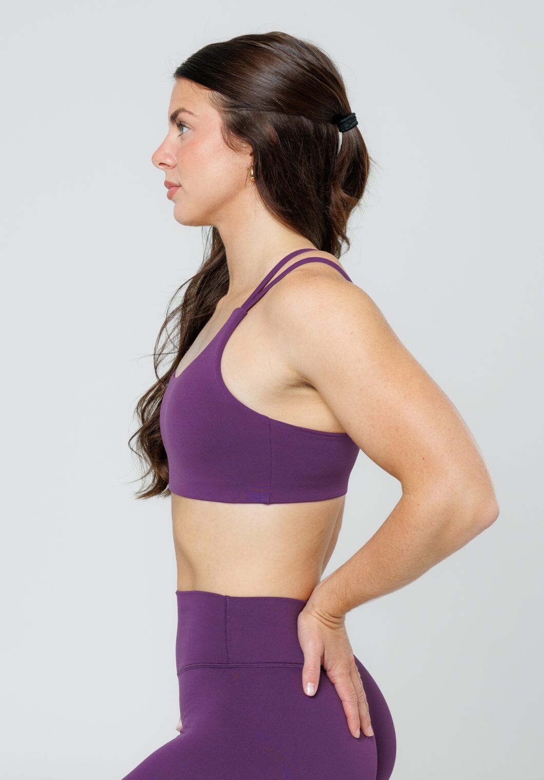 RecStretch™ Radiate Bra Plum Sports Bras Paragon Fitwear 