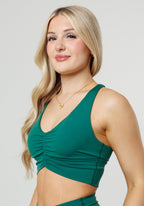 Reluna Ruched Bra Cyber Sports Bras Paragon Fitwear 