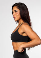 Reluna Essential Bralette Black Sports Bras Paragon Fitwear 