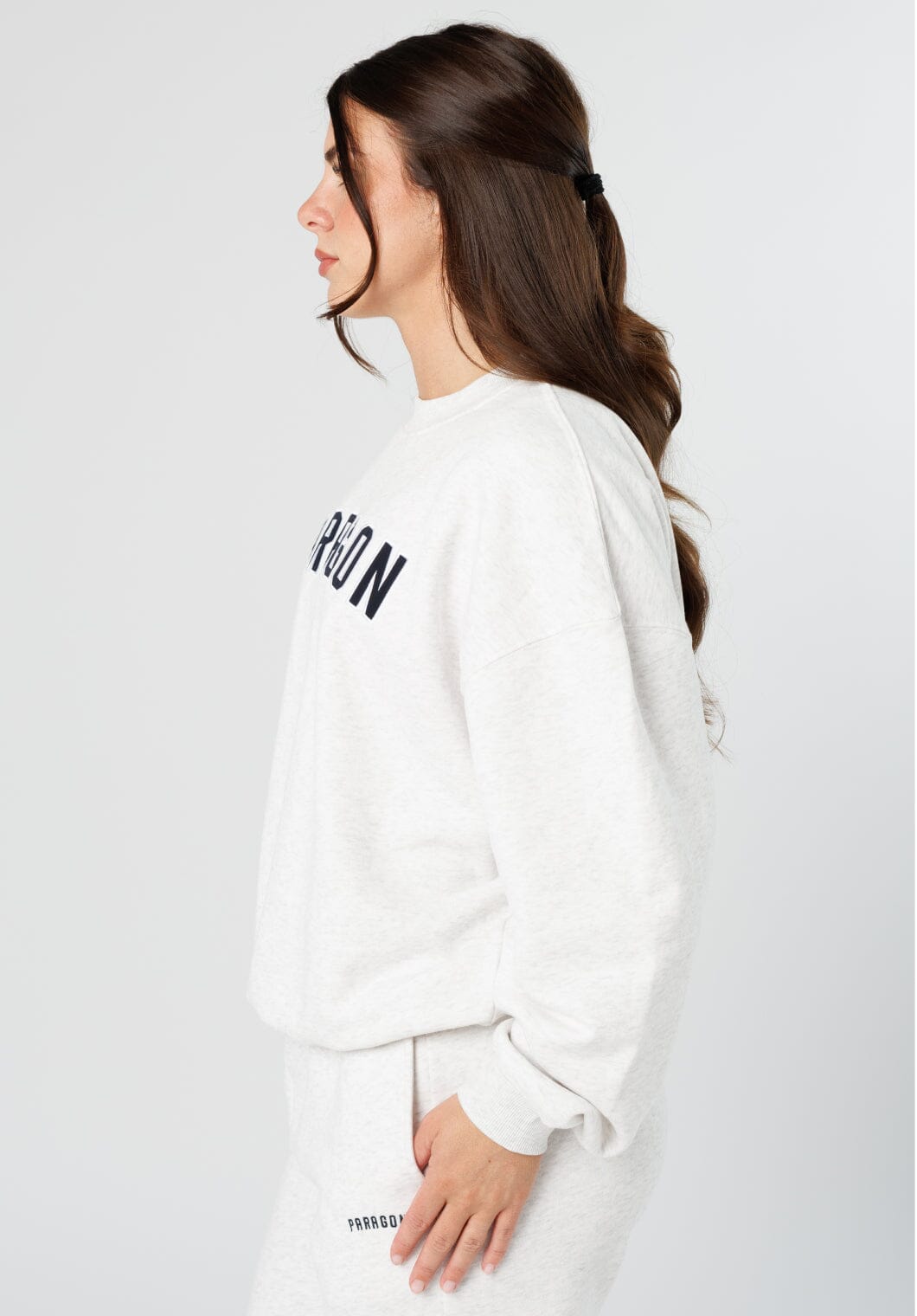 SportTerry™ Legacy Crewneck Grey Heather Tops/Tanks Paragon Fitwear 