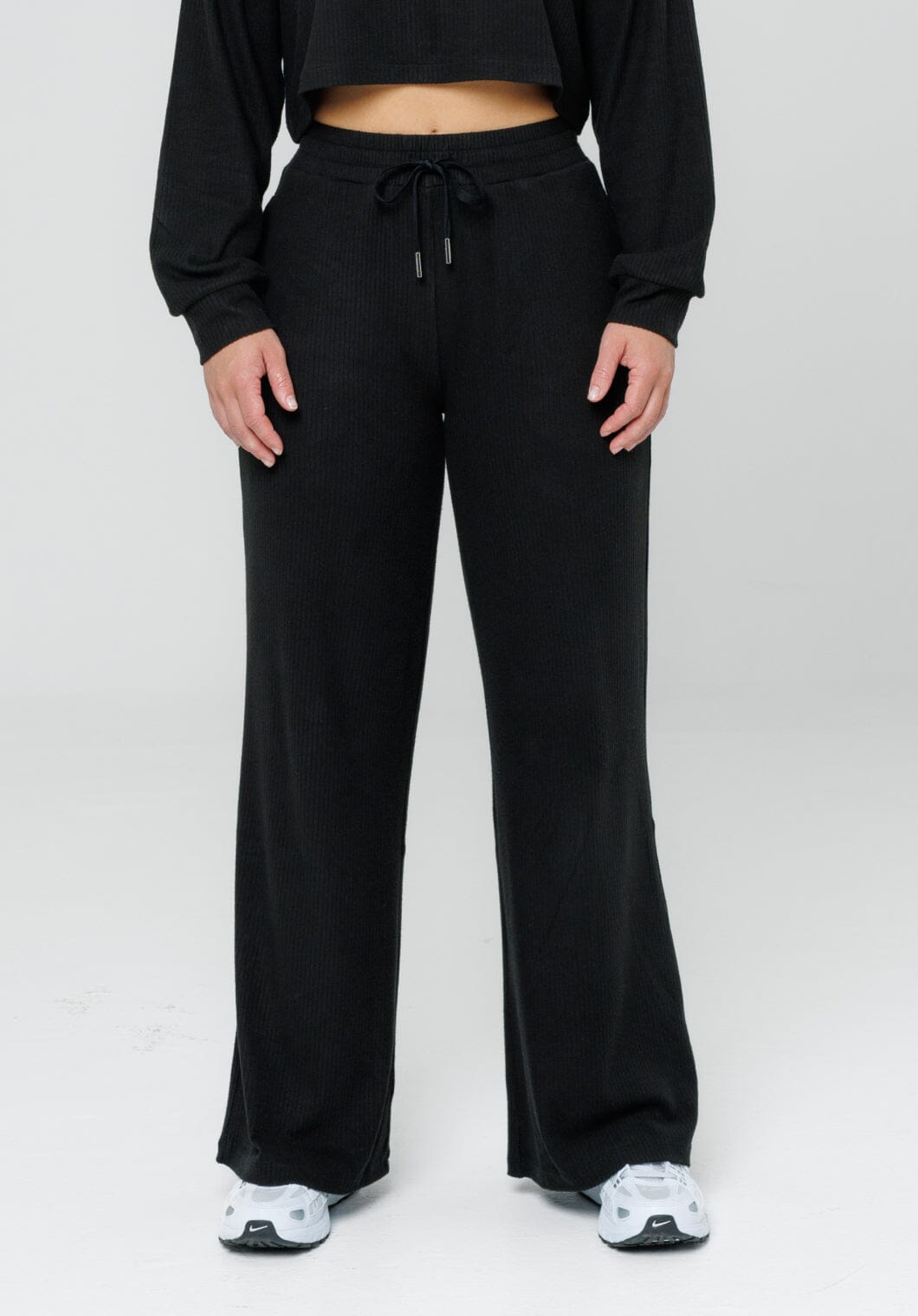 CozyRib™ Daydream Wide Leg Pant Black Leggings/Joggers Paragon Fitwear 