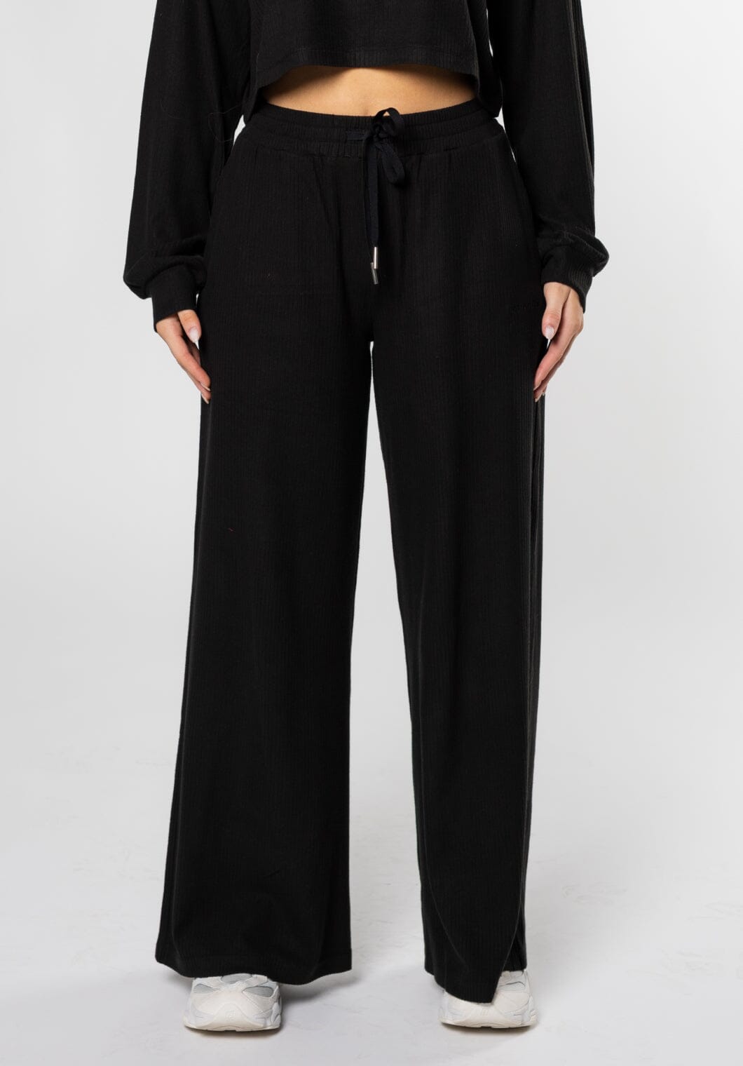 CozyRib™ Daydream Wide Leg Pant Black Leggings/Joggers Paragon Fitwear 