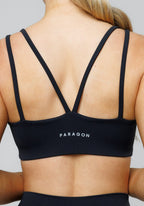 RecStretch™ Radiate Bra Black Sports Bras Paragon Fitwear 