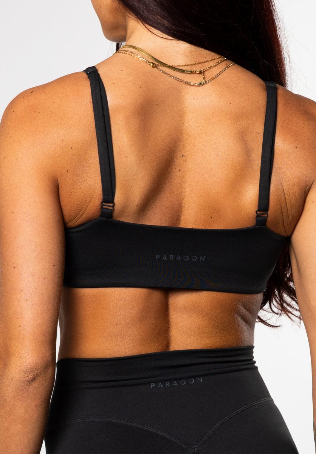 Reluna Essential Bralette Black Sports Bras Paragon Fitwear 