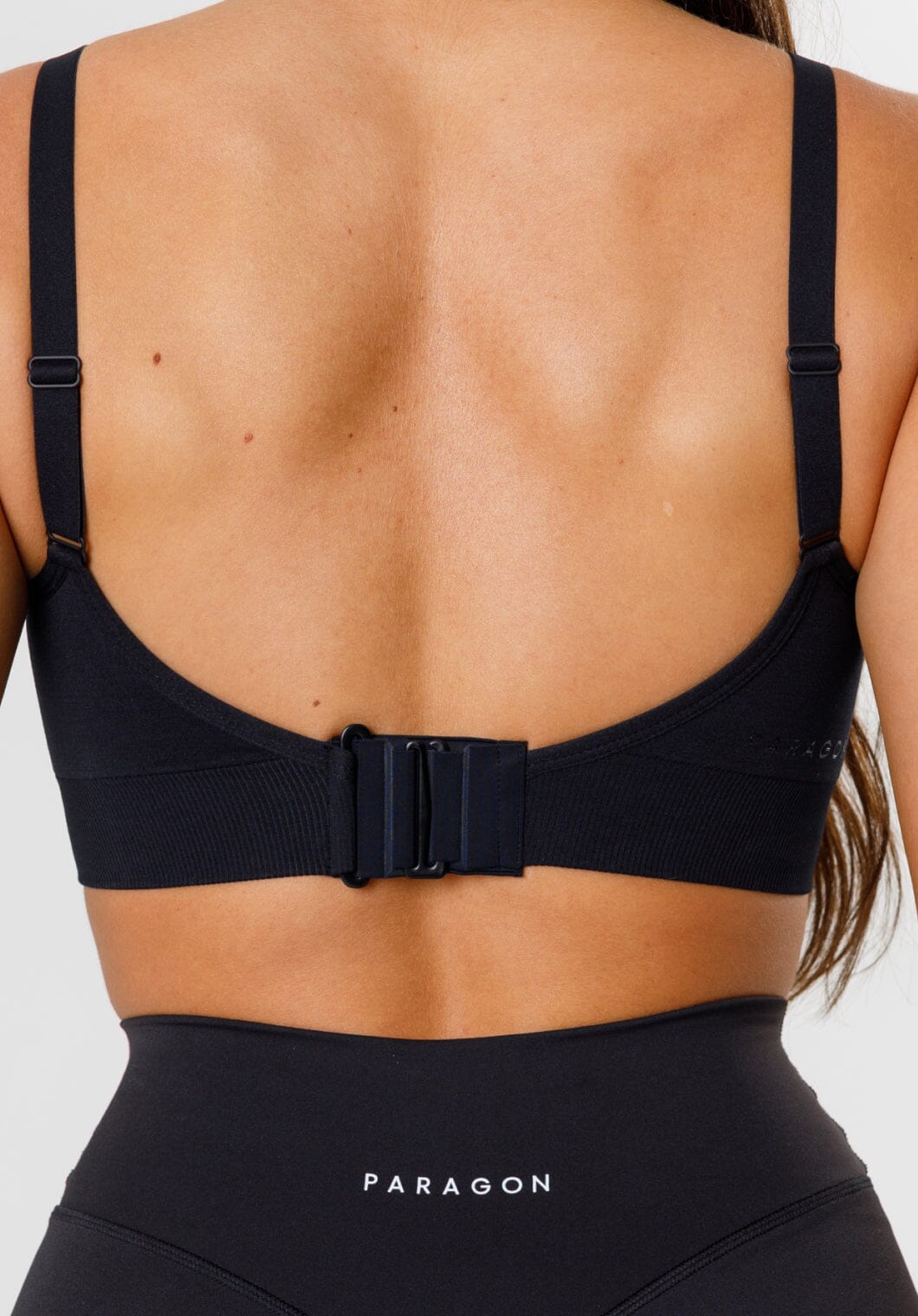 CurveFlex™ Bend SculptSupport™ Sports Bra Black Sports Bras Paragon Fitwear 