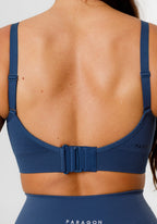 CurveFlex™ Bend SculptSupport™ Sports Bra Suede Sports Bras Paragon Fitwear 