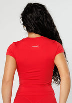 Reluna™ Full Length Short Sleeve Top Siren Tops/Tanks Paragon Fitwear 