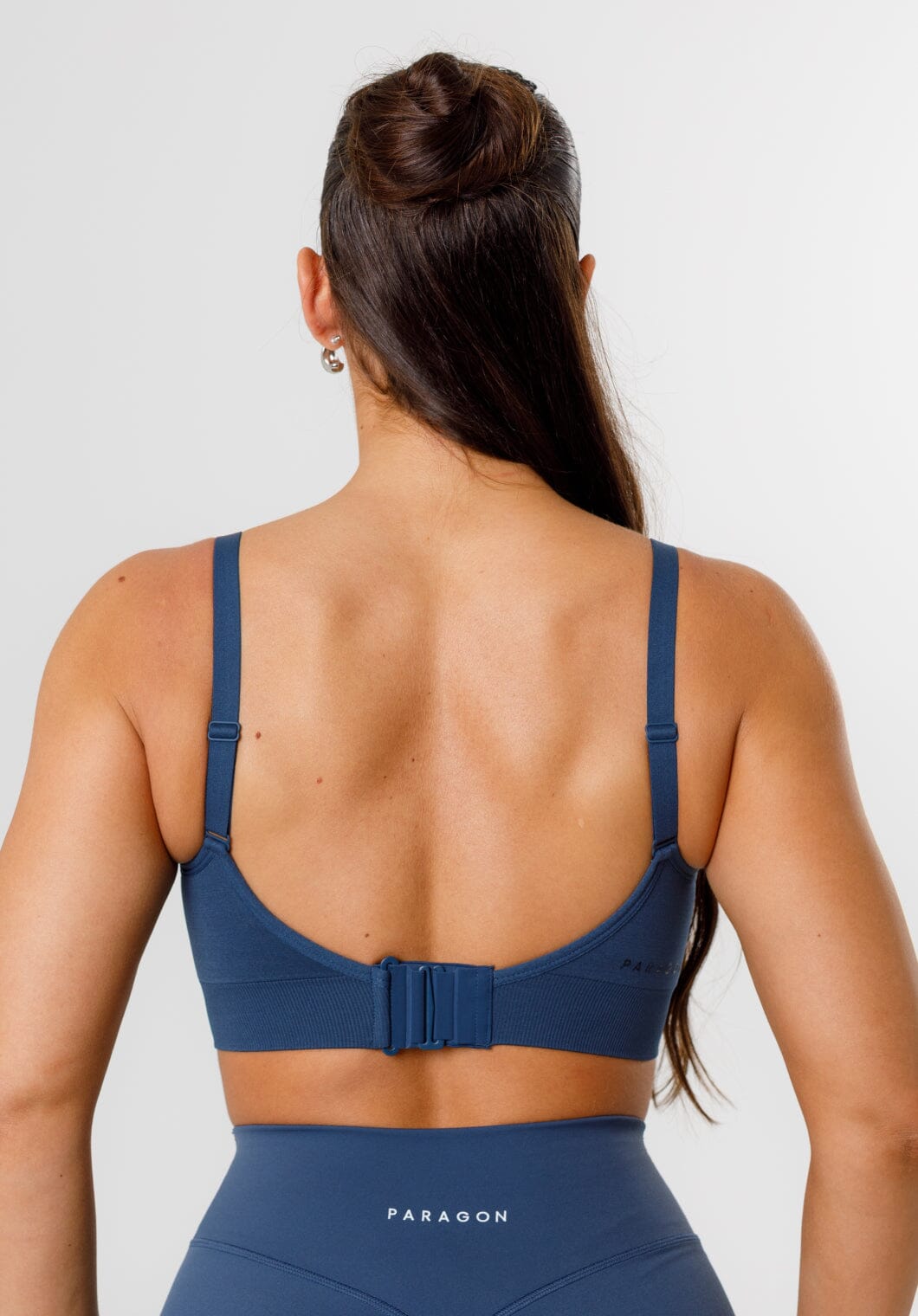 CurveFlex™ Bend SculptSupport™ Sports Bra Suede Sports Bras Paragon Fitwear 