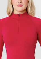 CurveFlex™ Form Quarter Zip Kiss Sports Bras Paragon Fitwear 