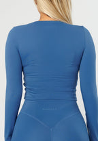 Reluna™ Long Sleeve Top True Blue Tops/Tanks Paragon Fitwear 