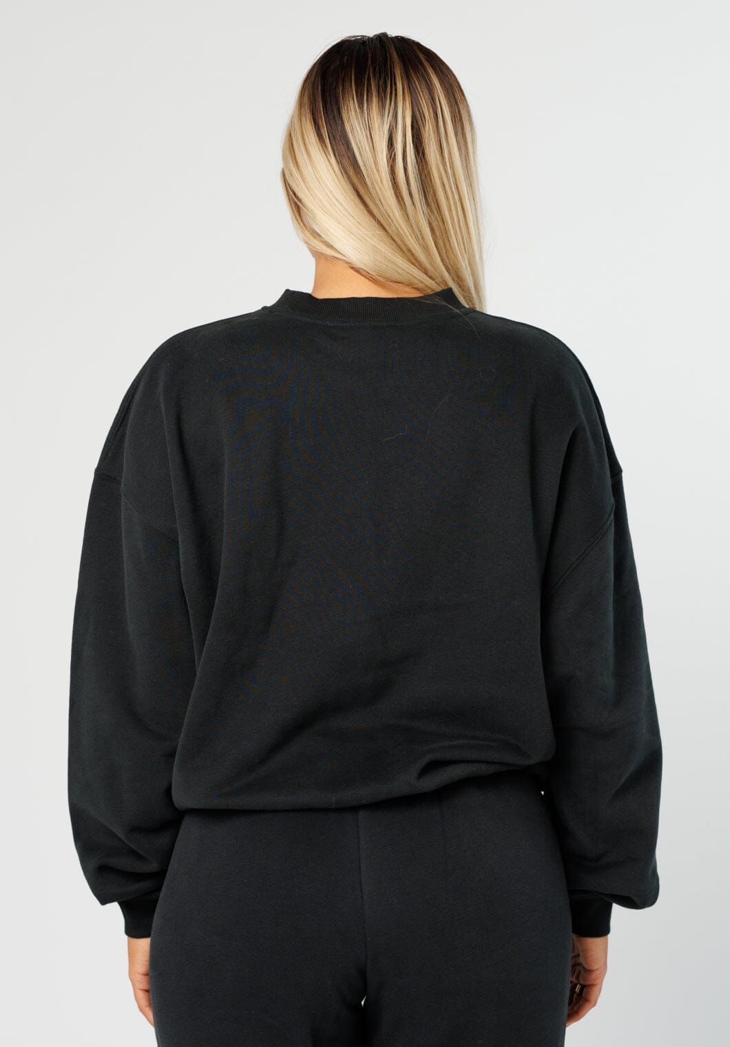 SportTerry™ Legacy Crewneck Black Tops/Tanks Paragon Fitwear 