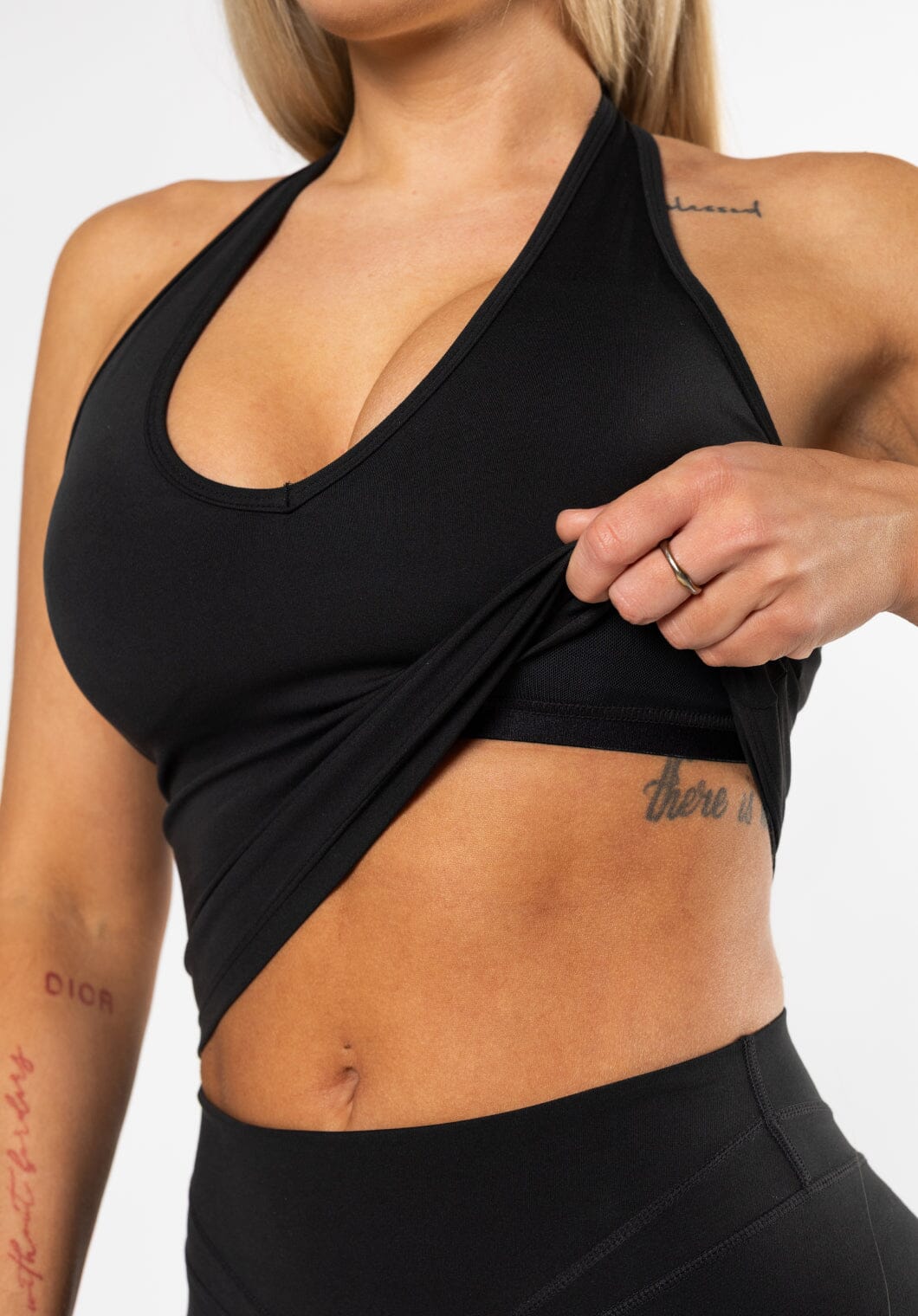 Reluna™ Max Out Brami Black Sports Bras Paragon Fitwear 