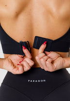 CurveFlex™ Bend SculptSupport™ Sports Bra Black Sports Bras Paragon Fitwear 