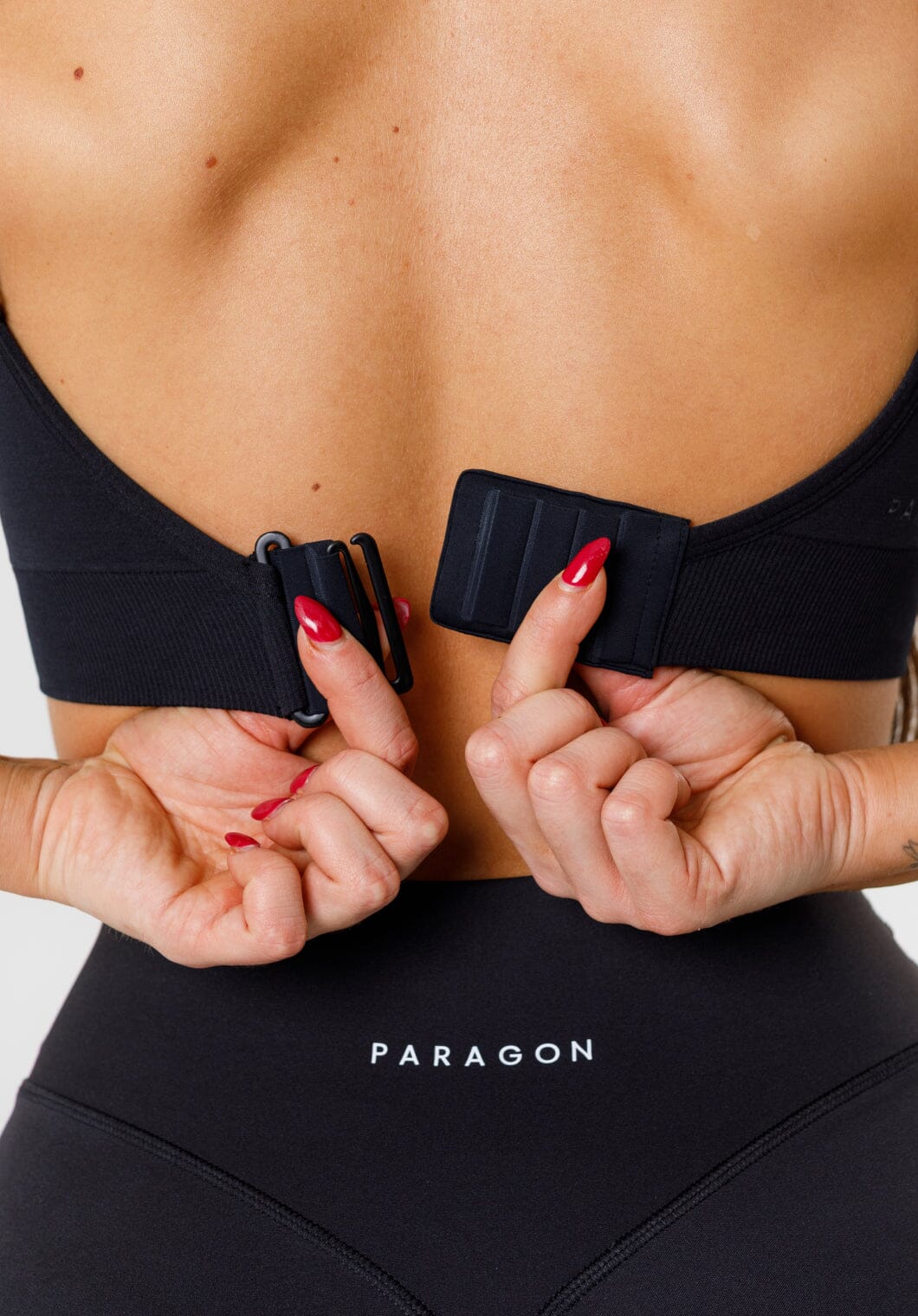 CurveFlex™ Bend SculptSupport™ Sports Bra Black Sports Bras Paragon Fitwear 