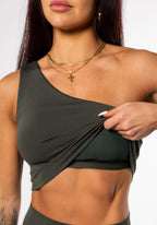 Reluna™ Single Shoulder Brami Cocktail Hour Sports Bras Paragon Fitwear 