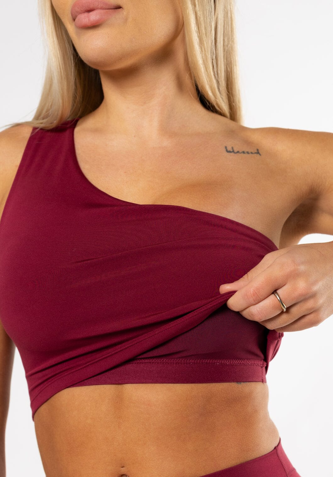 Reluna™ Single Shoulder Brami Thirst Trap Sports Bras Paragon Fitwear 