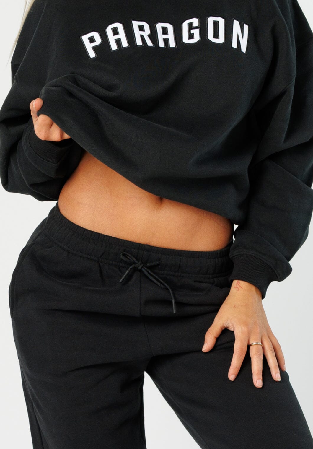 SportTerry™ Legacy Jogger Black Leggings/Joggers Paragon Fitwear 