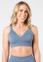 CurveFlex™ Seamless Form Bra Slate Sports Bras Paragon Fitwear 