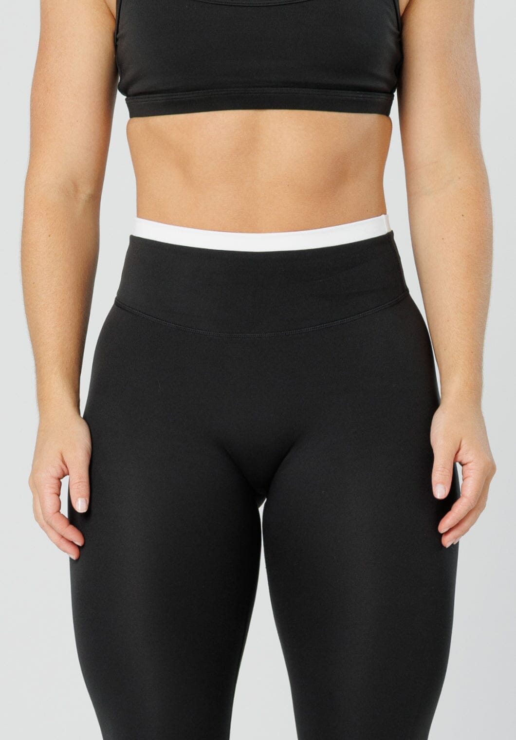 Reluna Double-Layer Sculptseam® Plus Legging Black Leggings/Joggers Paragon Fitwear 