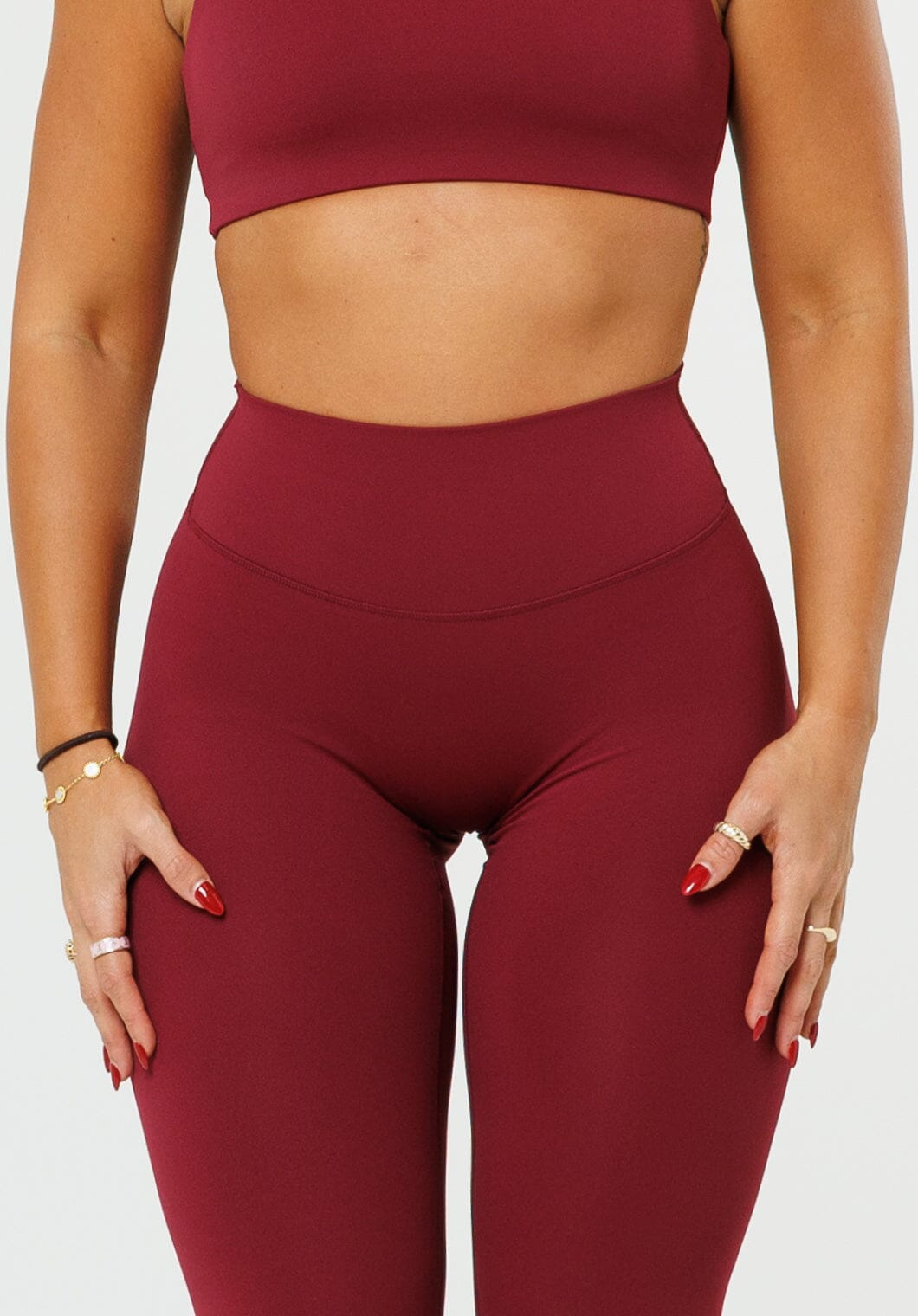 RecStretch Original Sculptseam® Plus Legging Red Velvet Leggings/Joggers Paragon Fitwear 