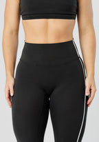 Reluna Contrast-Piping Sculptseam® Plus Legging Black Leggings/Joggers Paragon Fitwear 