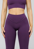 RecStretch™ Icon Sculptseam® Plus Legging Plum Leggings/Joggers Paragon Fitwear 