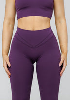 RecStretch™ Icon Sculptseam® Plus Legging Plum Leggings/Joggers Paragon Fitwear 