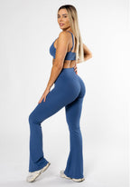 Reluna Icon Sculptseam® Plus Flare 34" True Blue Leggings/Joggers Paragon Fitwear 