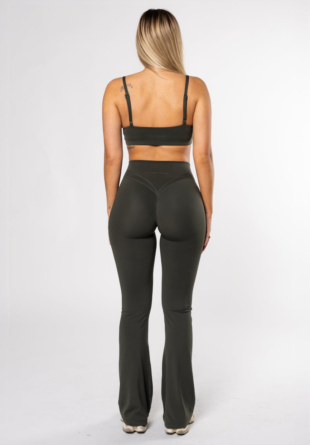 Reluna Icon Sculptseam® Plus Flare 34" Cocktail Hour Leggings/Joggers Paragon Fitwear 