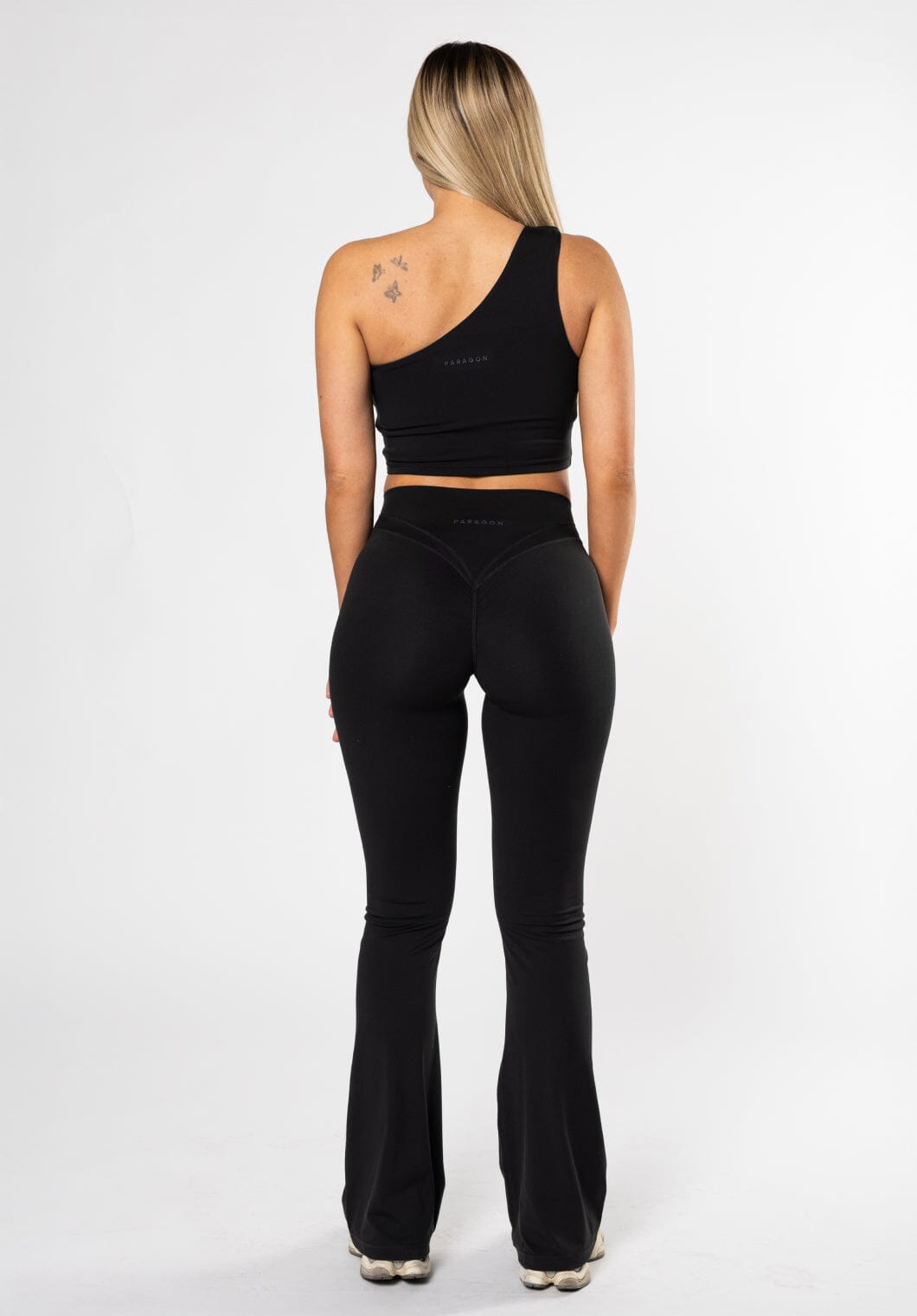 Reluna Icon Sculptseam® Plus Flare 34" Black Leggings/Joggers Paragon Fitwear 