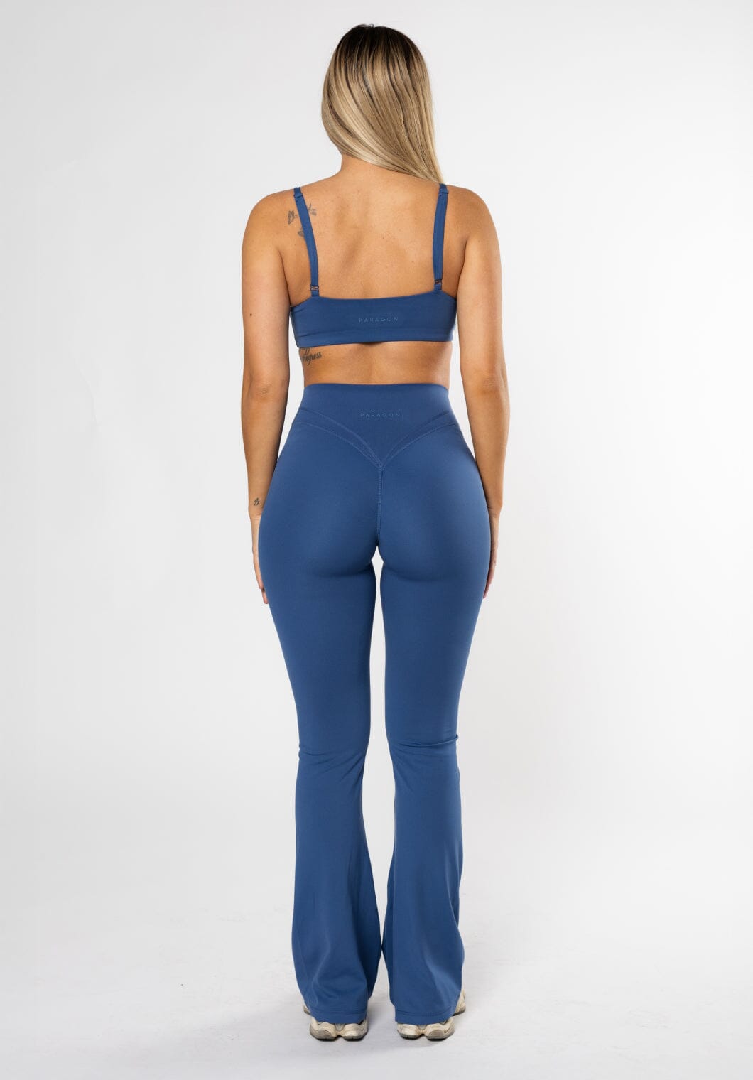 Reluna Icon Sculptseam® Plus Flare 34" True Blue Leggings/Joggers Paragon Fitwear 
