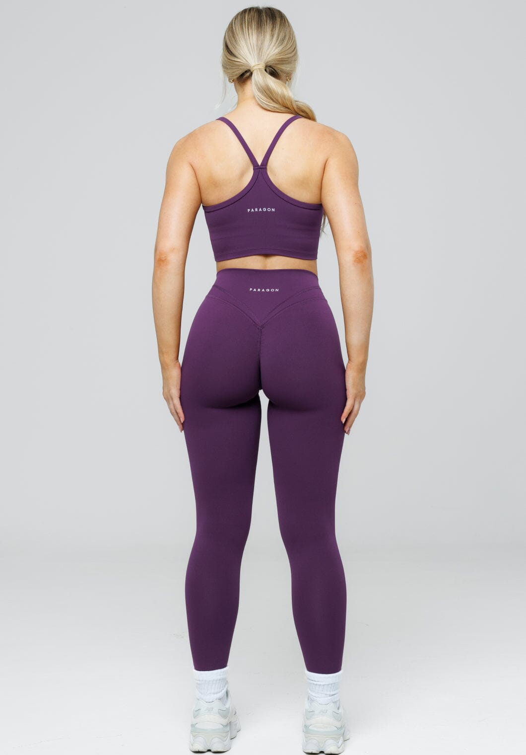 RecStretch™ Icon Sculptseam® Plus Legging Plum Leggings/Joggers Paragon Fitwear 