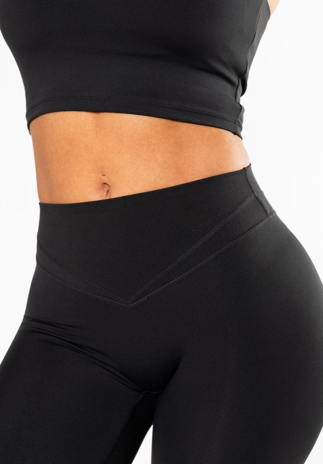 Reluna Icon Sculptseam® Plus Flare 34" Black Leggings/Joggers Paragon Fitwear 