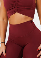 Reluna™ Original Sculptseam® Legging Red Velvet Leggings/Joggers Paragon Fitwear 